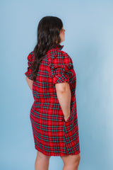 The Sugarplum Plaid Dress