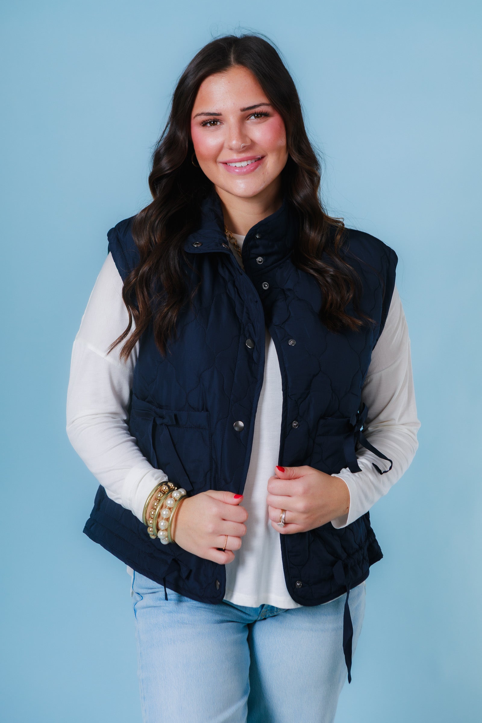 The Detail Quilted Puffer Vest