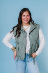 The Detail Quilted Puffer Vest