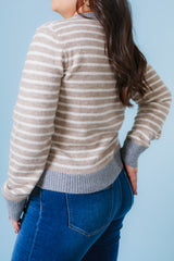The Crisp and Stripe Cardigan