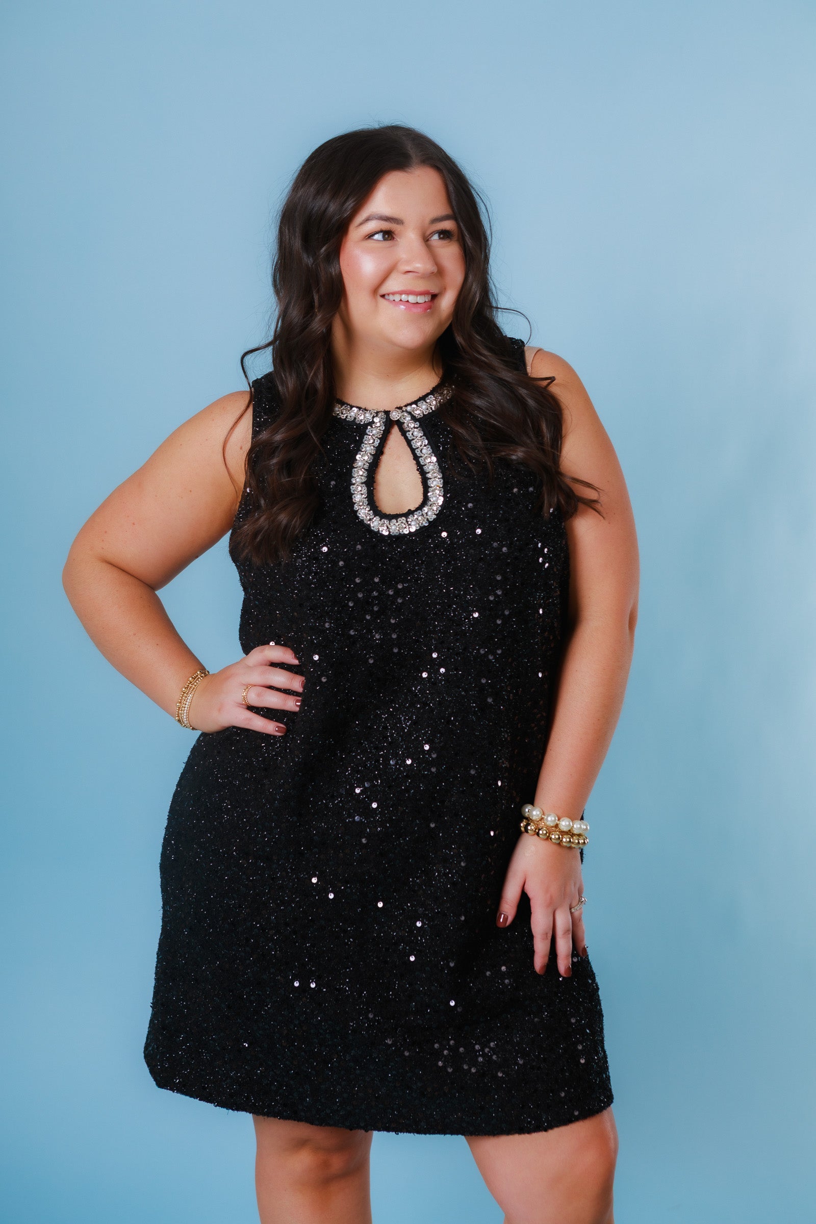 The Elegant Sparkle Dress