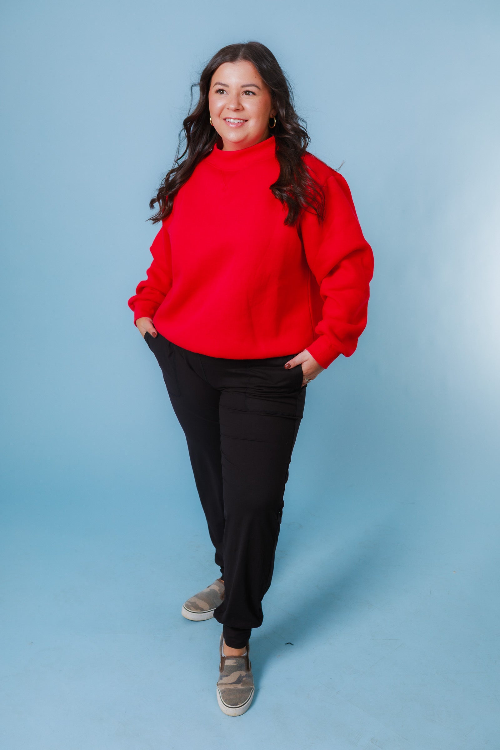 Things Between | Mock Neck Sweater