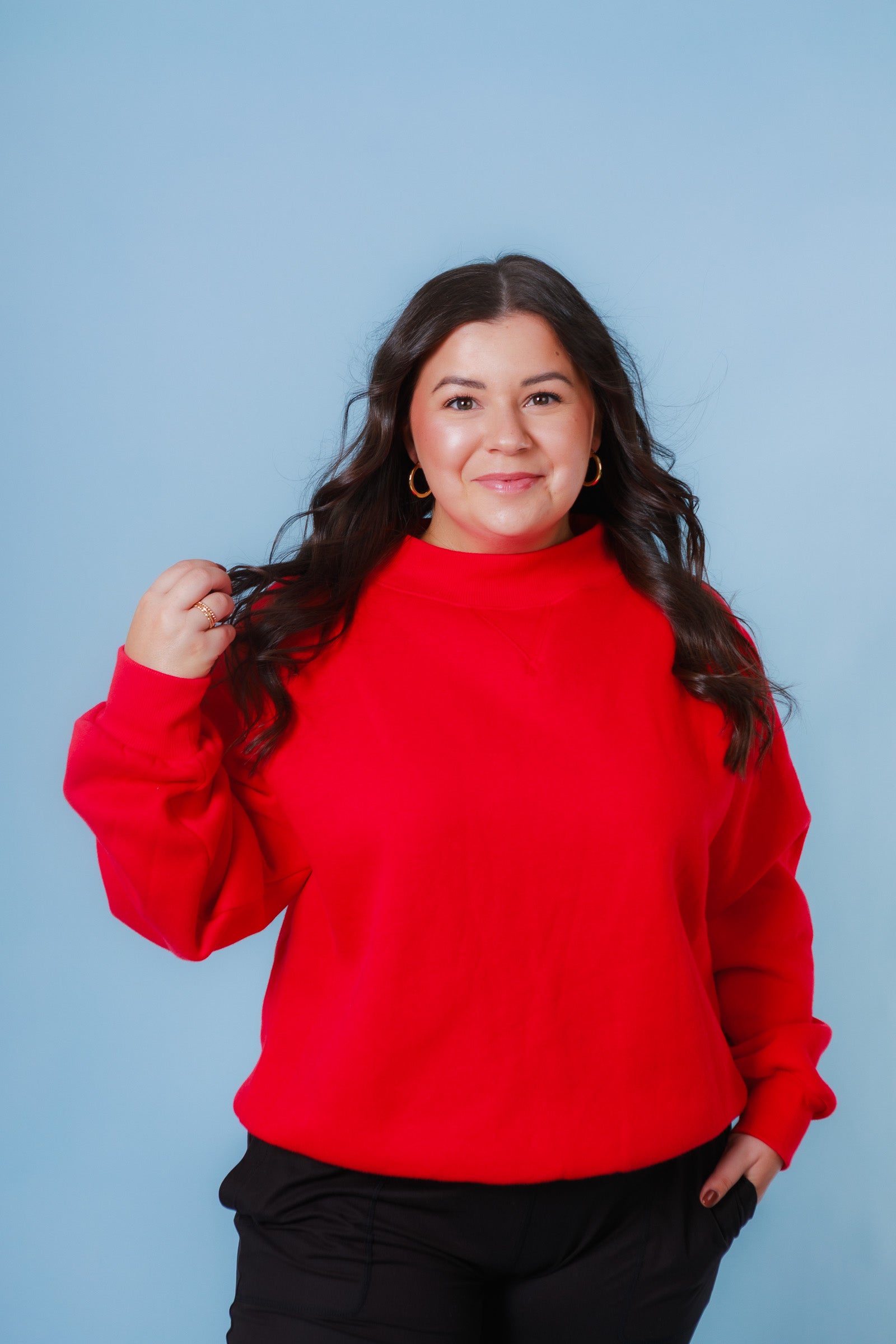 Things Between | Mock Neck Sweater