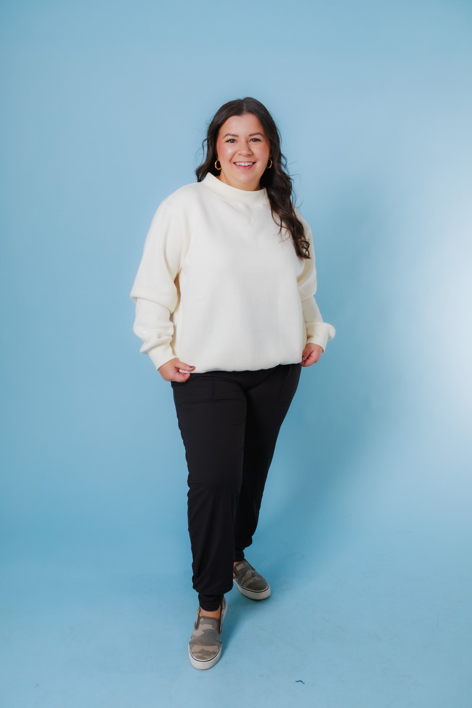 Things Between | Mock Neck Sweater