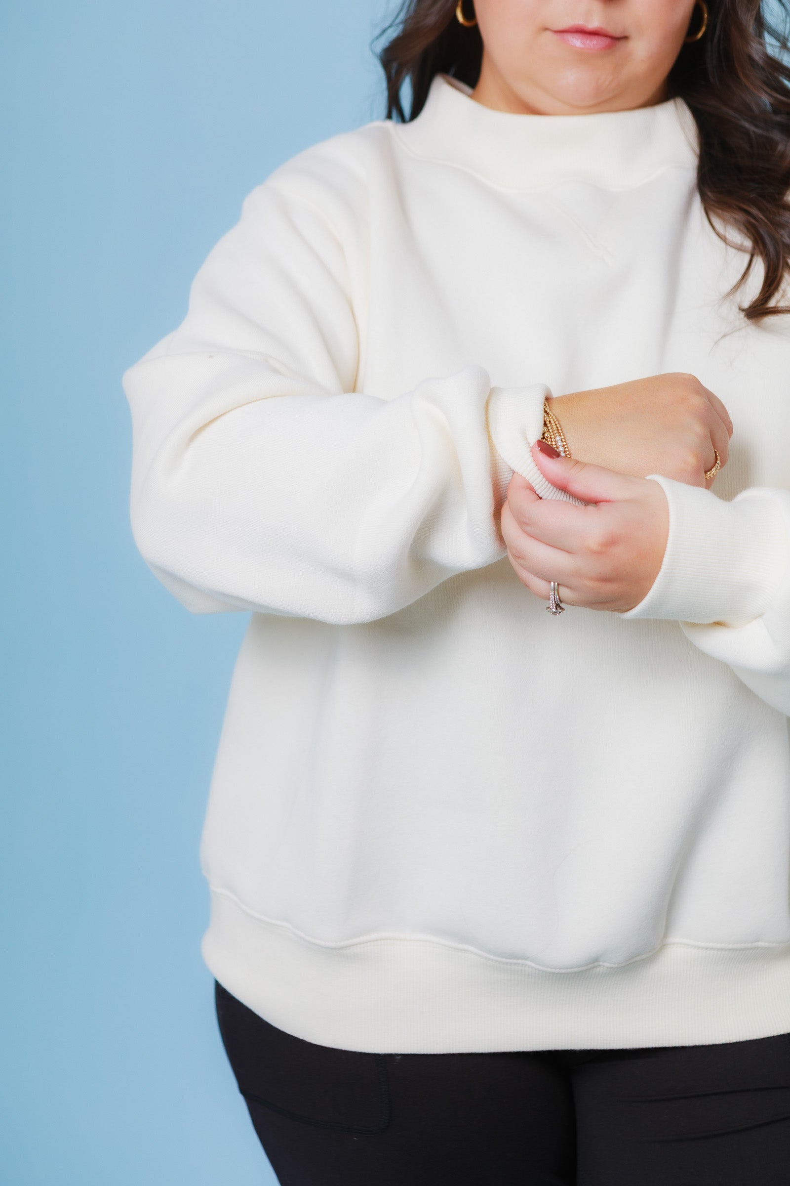 Things Between | Mock Neck Sweater