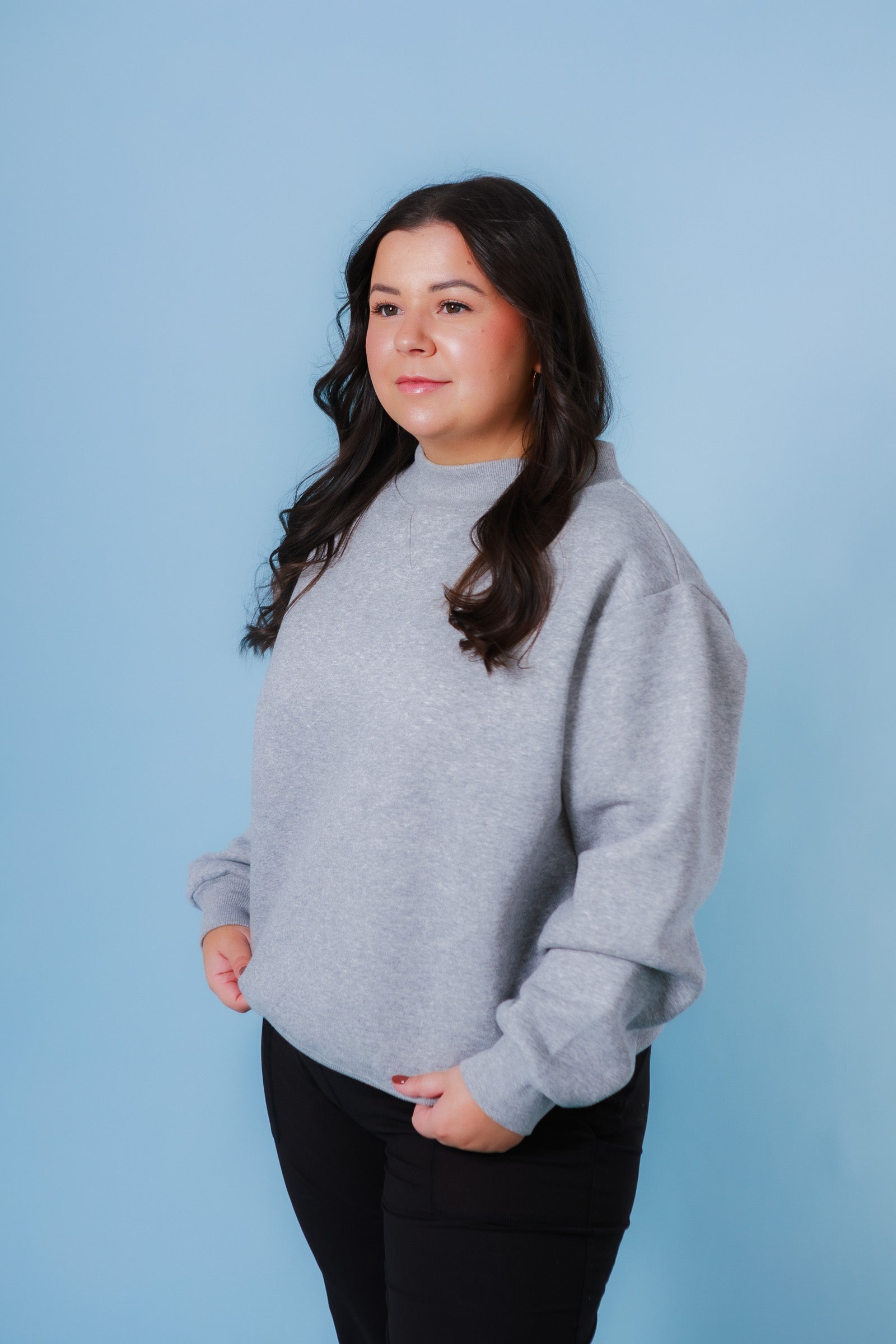 Things Between | Mock Neck Sweater