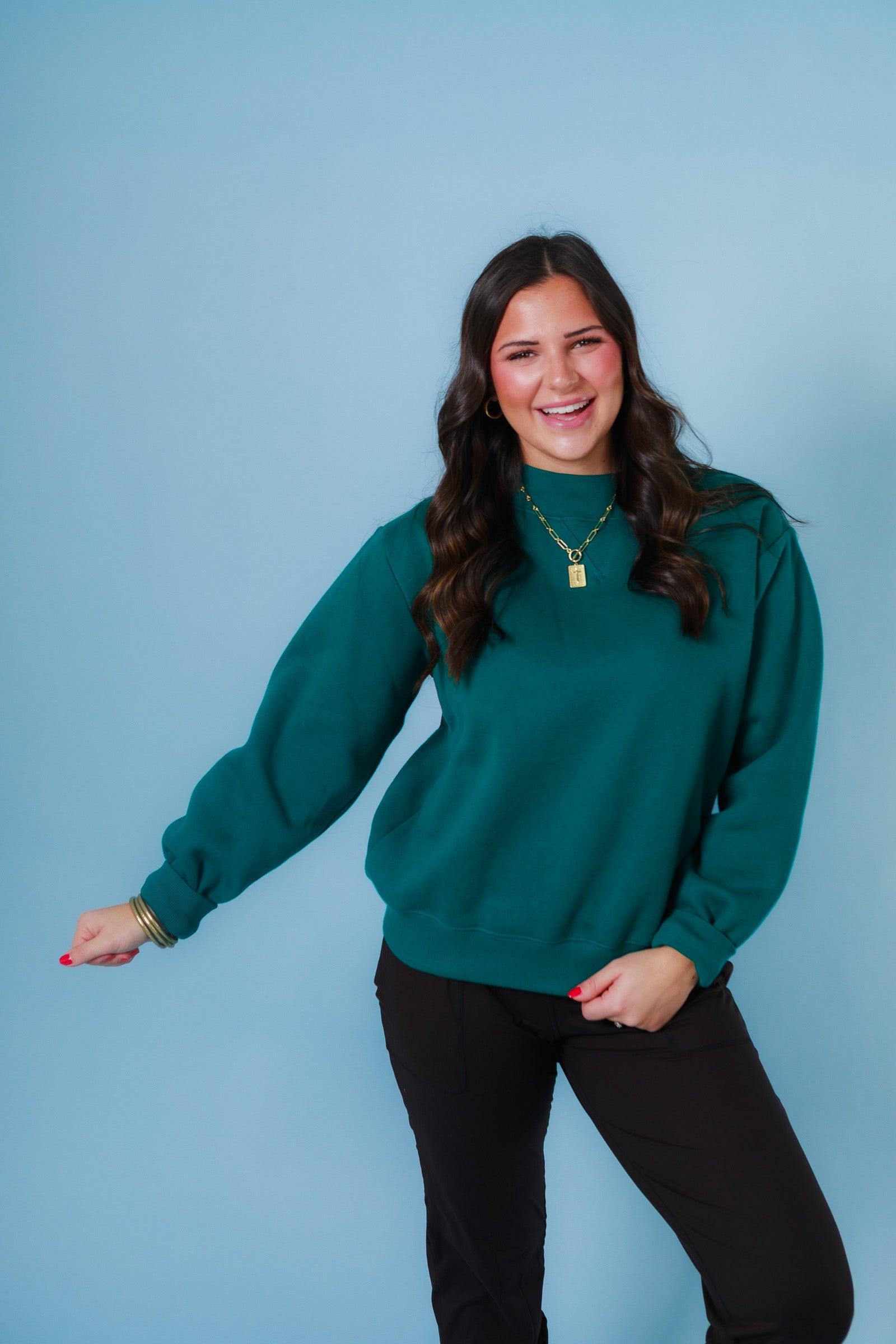 Things Between | Mock Neck Sweater