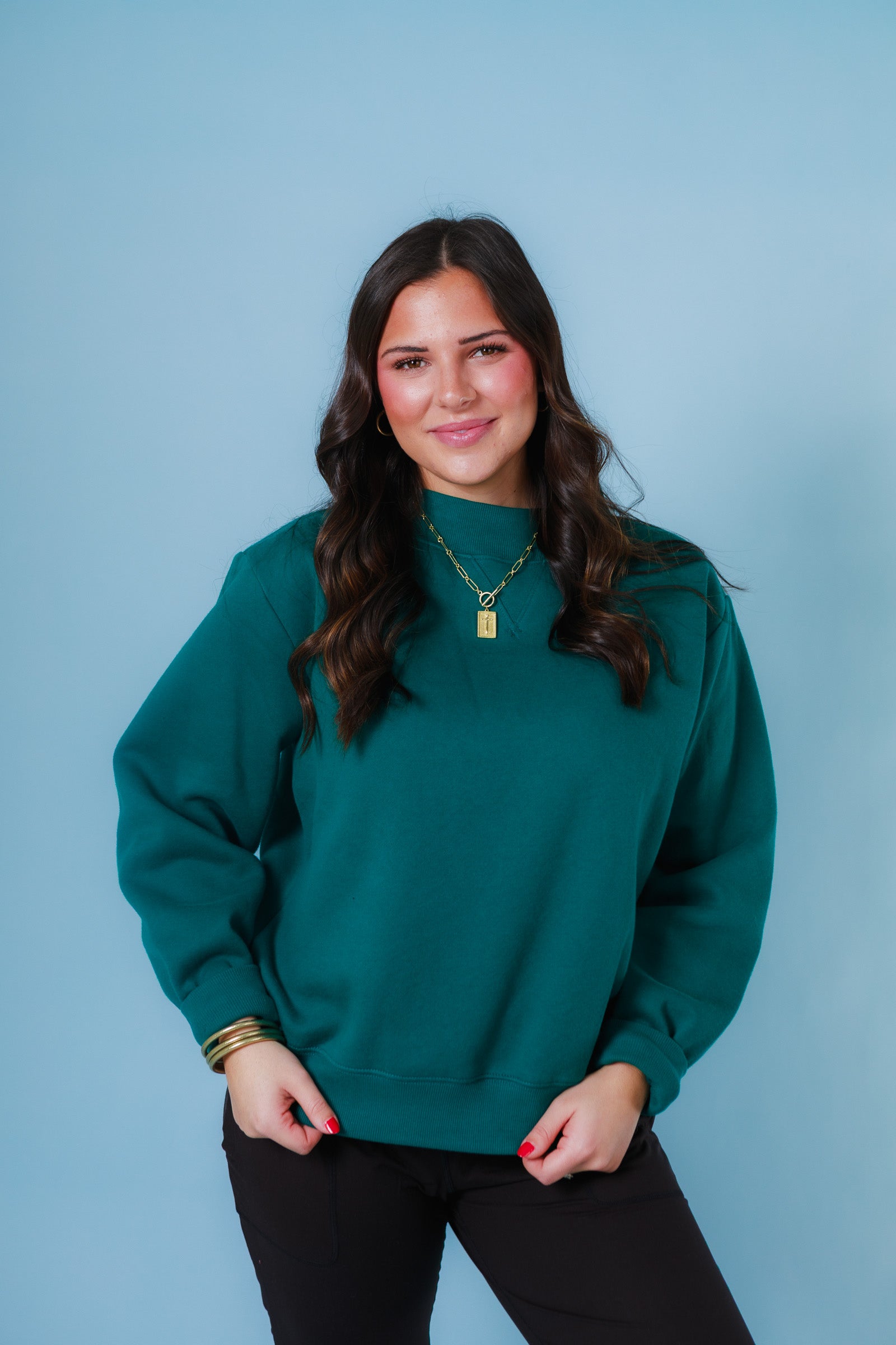 Things Between | Mock Neck Sweater