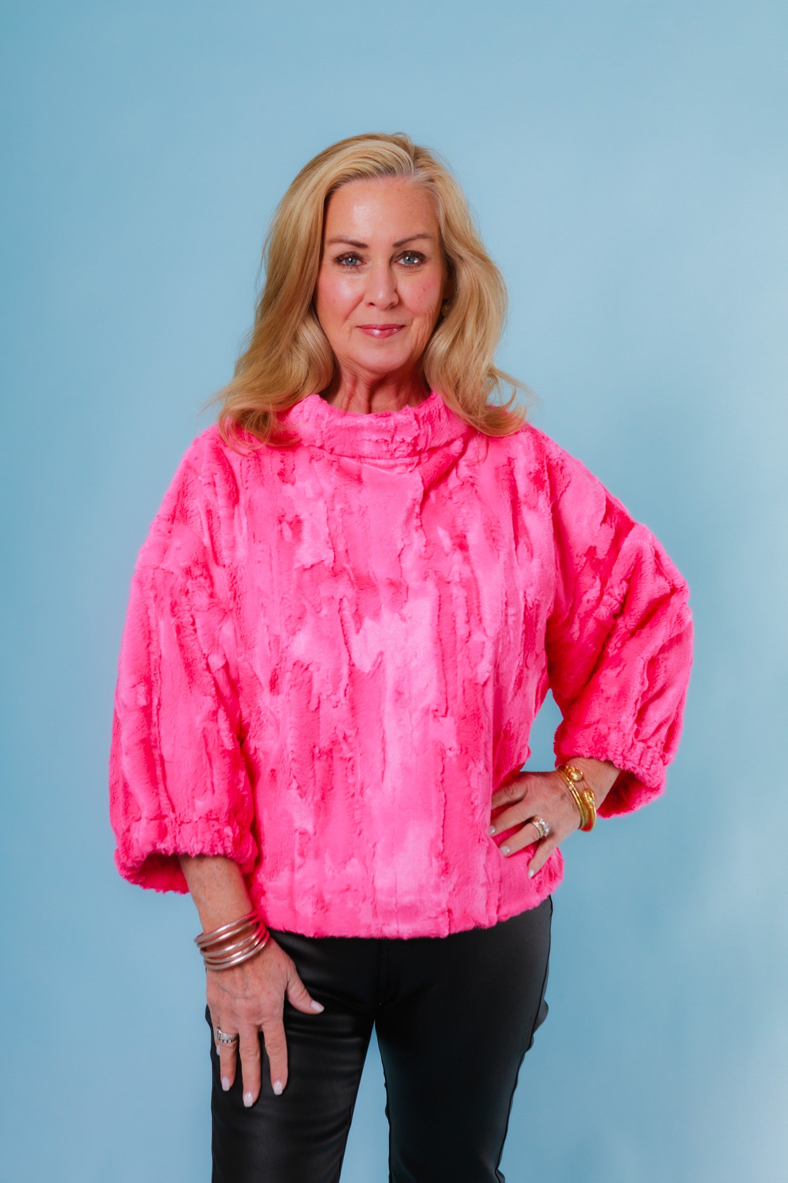 Ivy Jane | Shaggy Fur Popover