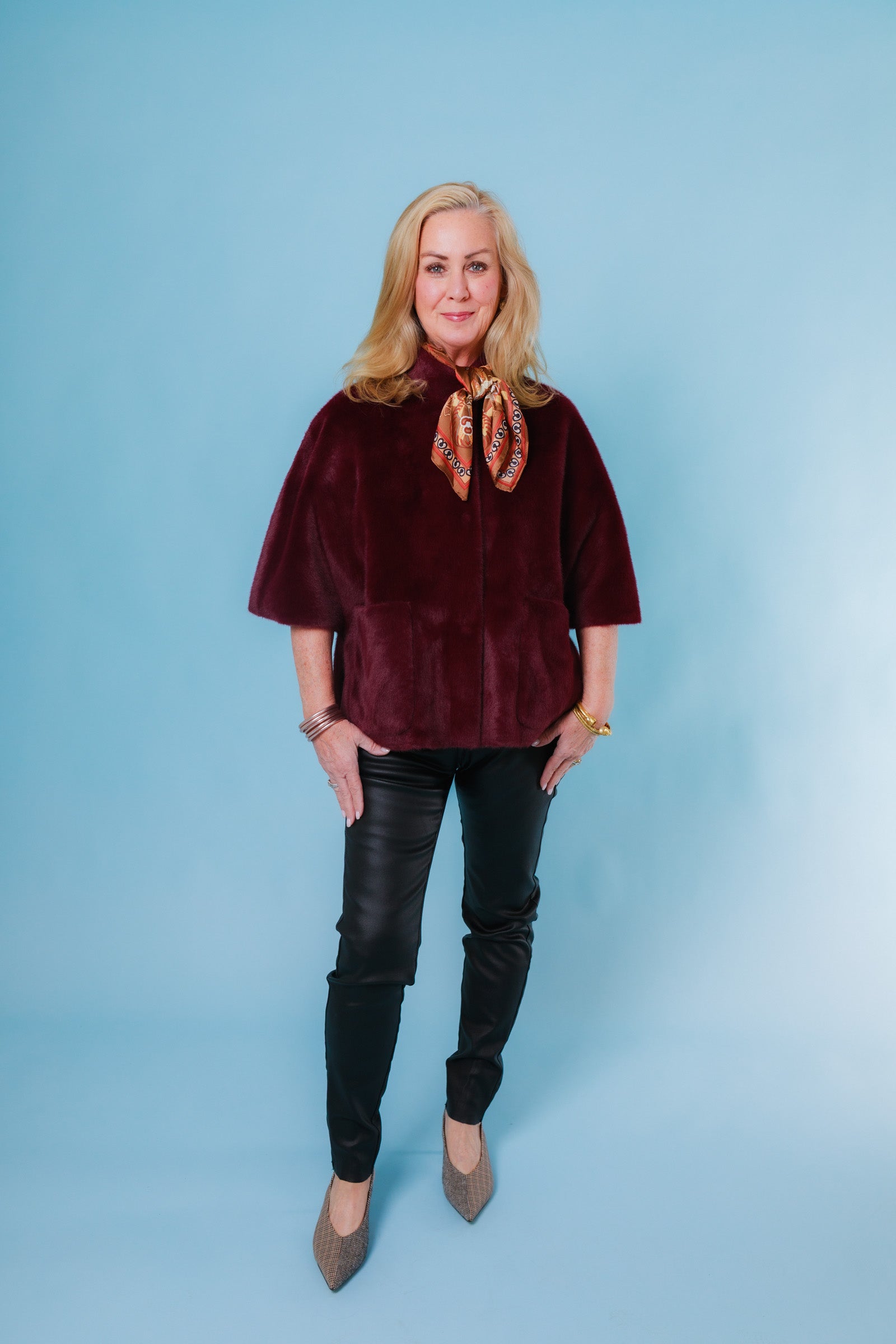 Ivy Jane | Faux Capelet Jacket