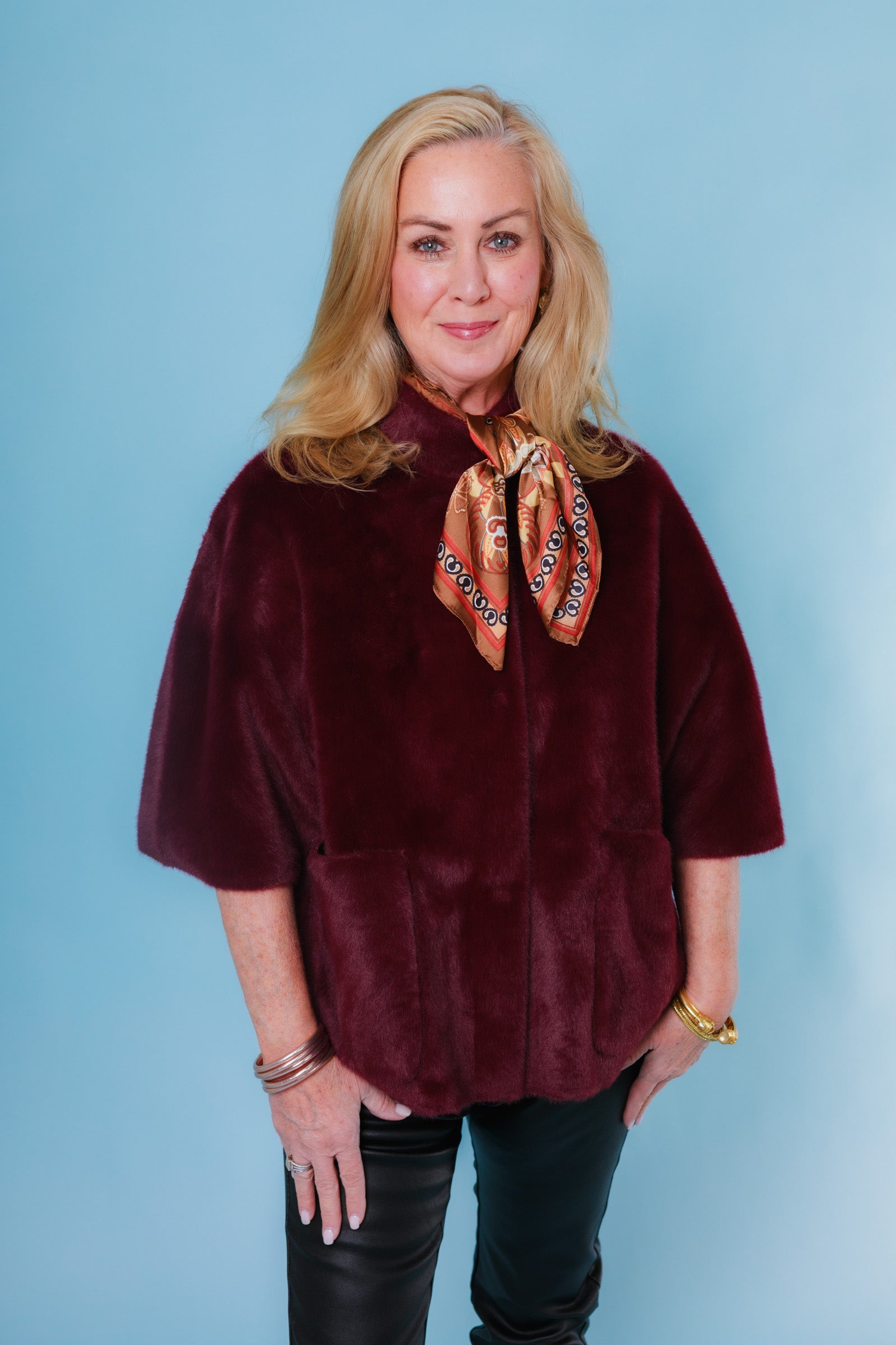 Ivy Jane | Faux Capelet Jacket