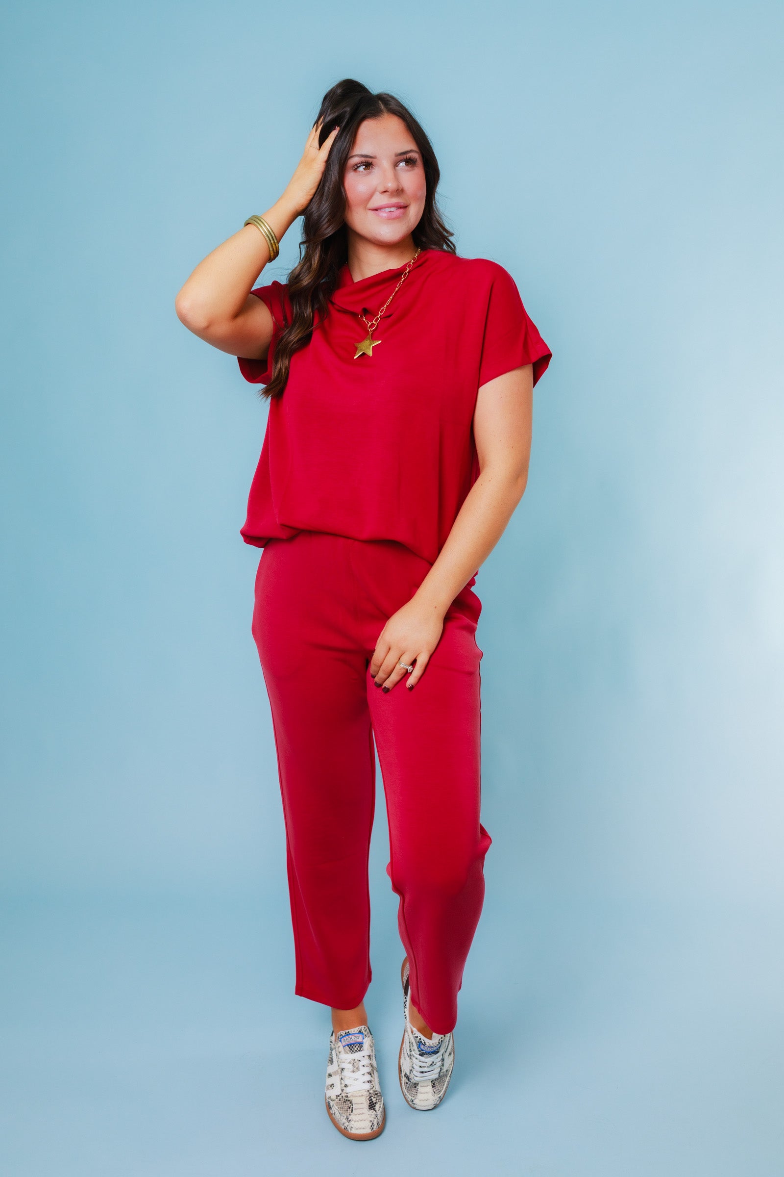 Laguna Cowl Neck Top