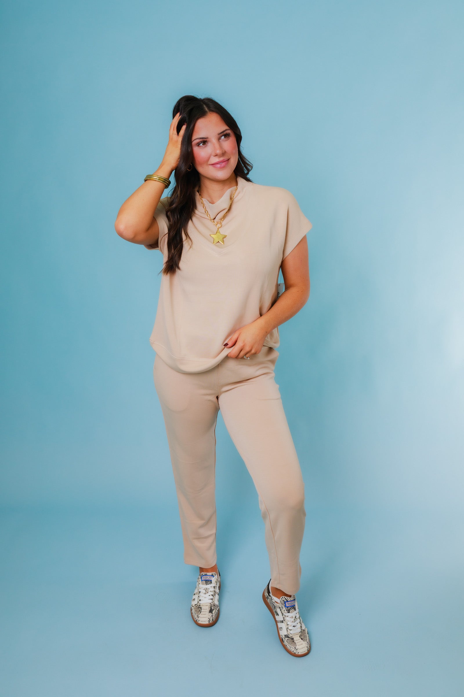 Laguna Cowl Neck Top