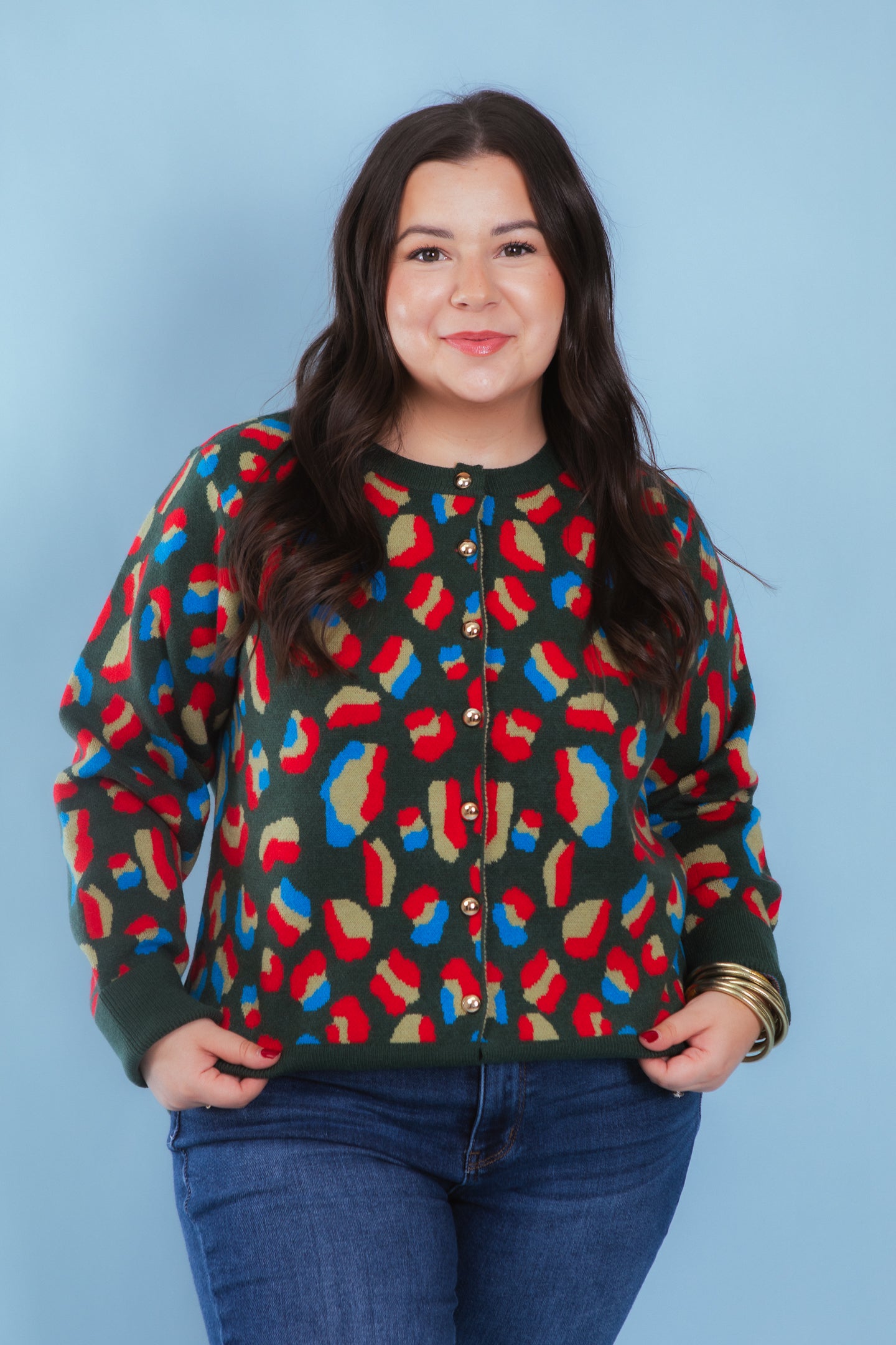 The Savanna Pop Cardigan