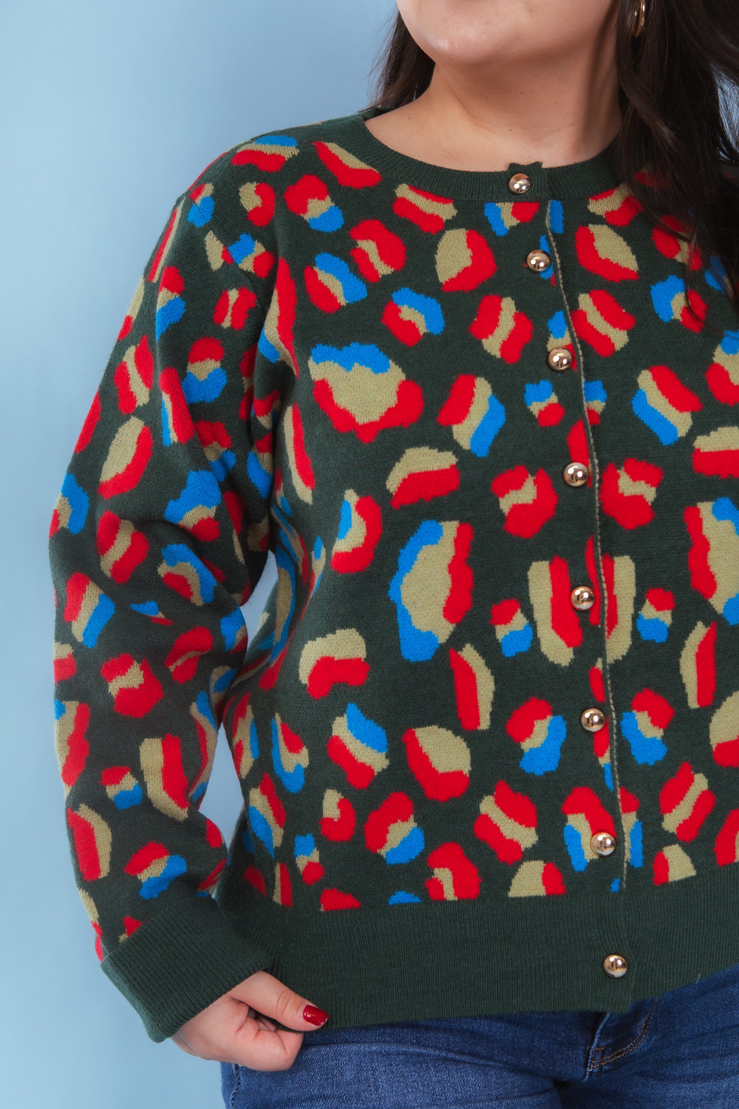 The Savanna Pop Cardigan