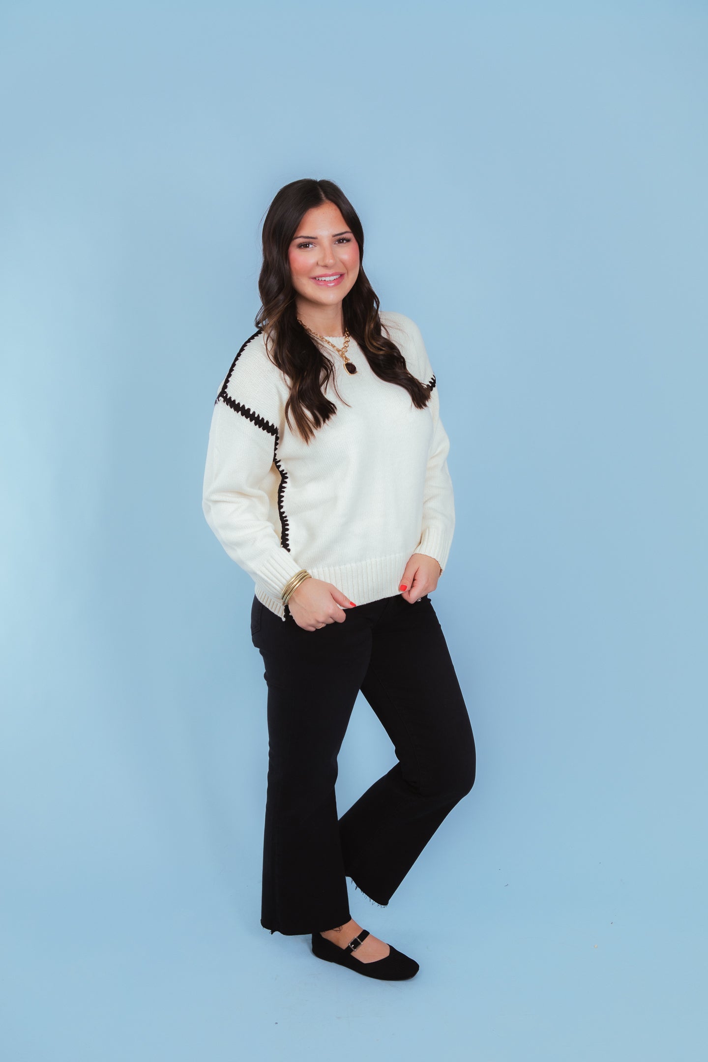 The Stitched Sweater