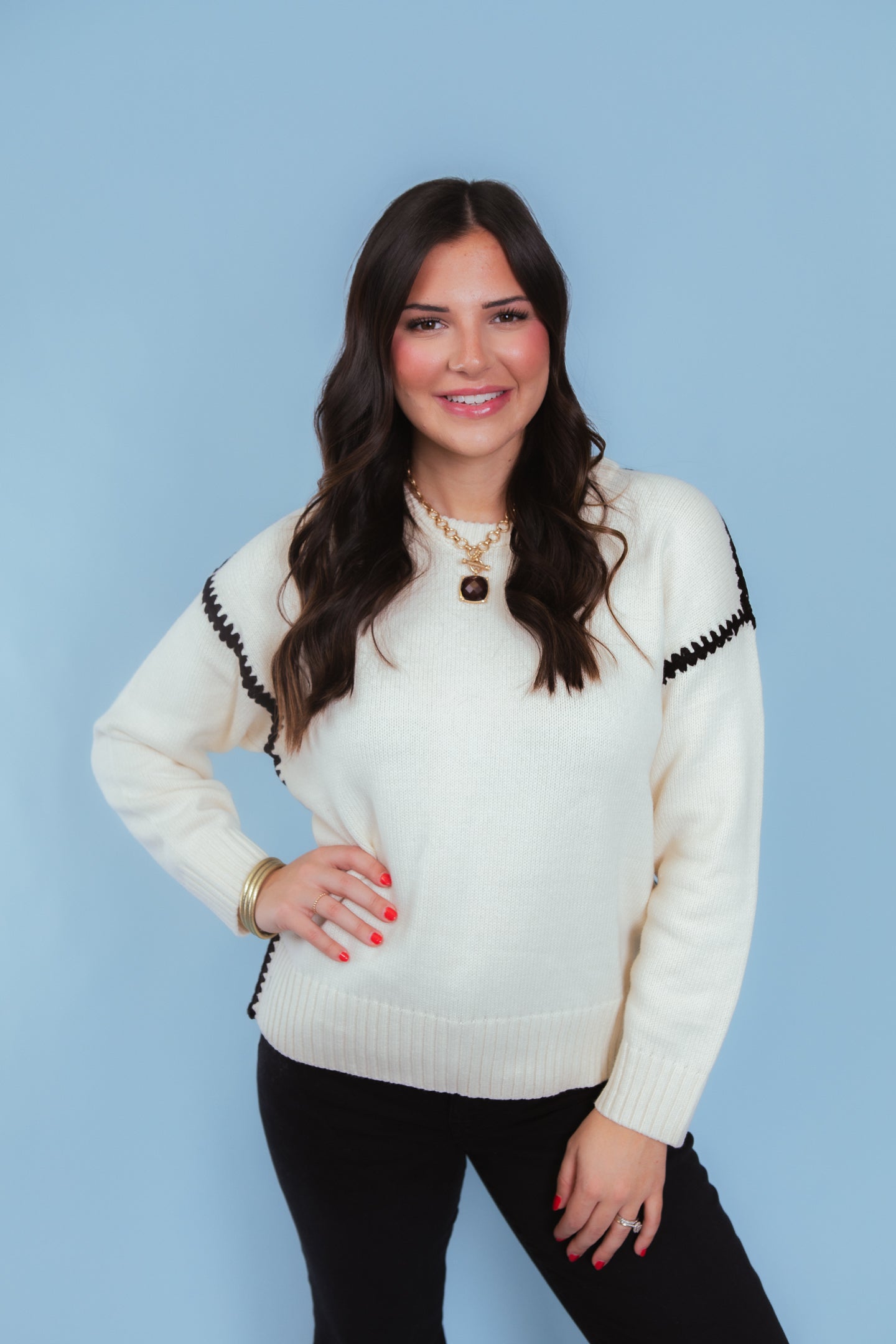 The Stitched Sweater