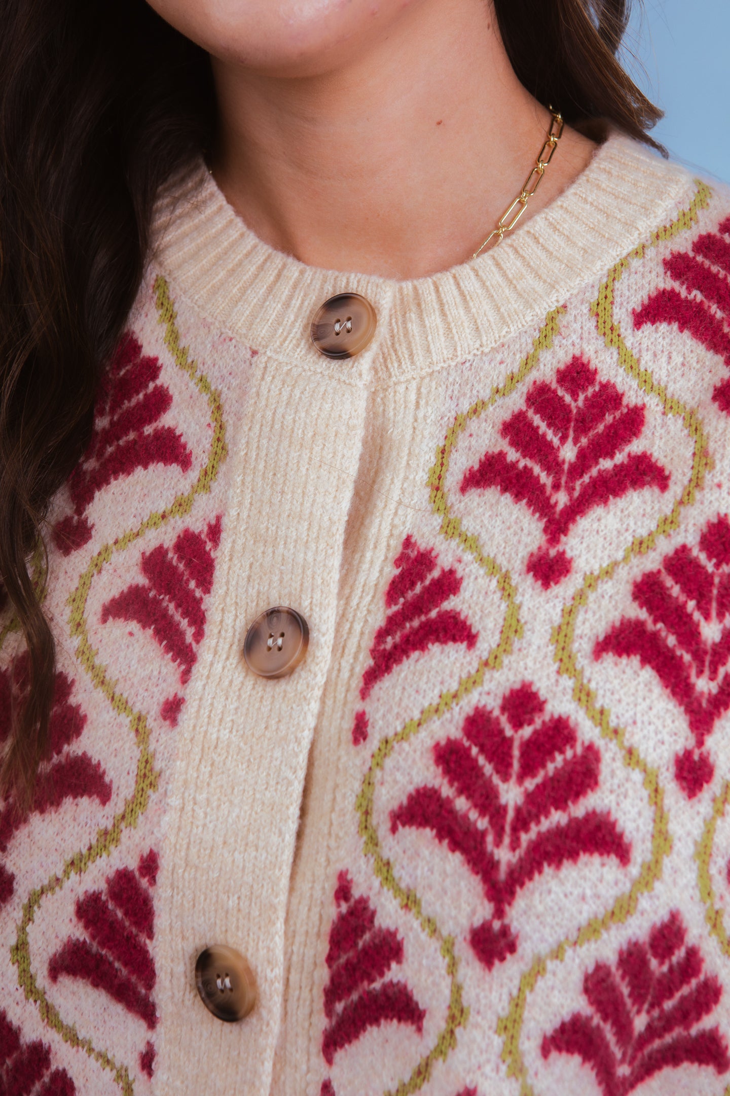 The Color Me Berry Cardigan