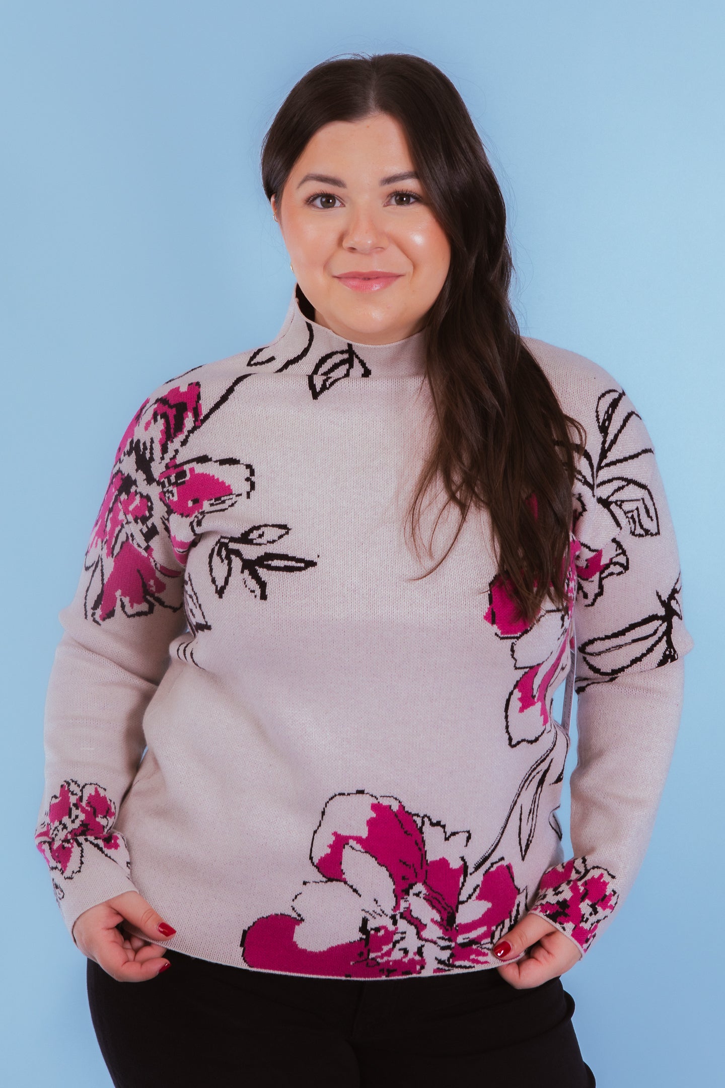 Tribal | Funnel Neck Sweater