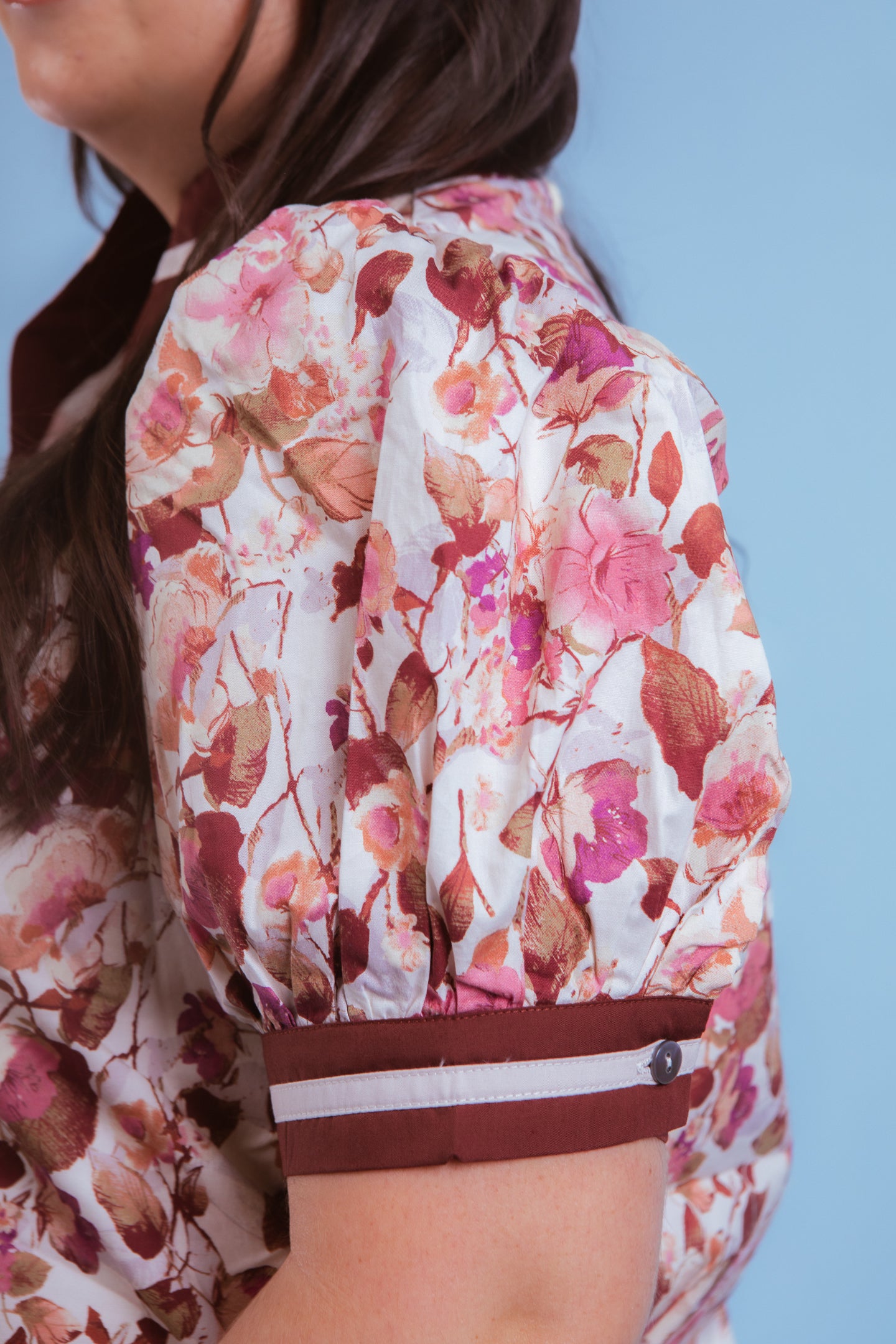 Blooming Grace Floral Mini Dress