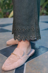 The Floral Hem Pants