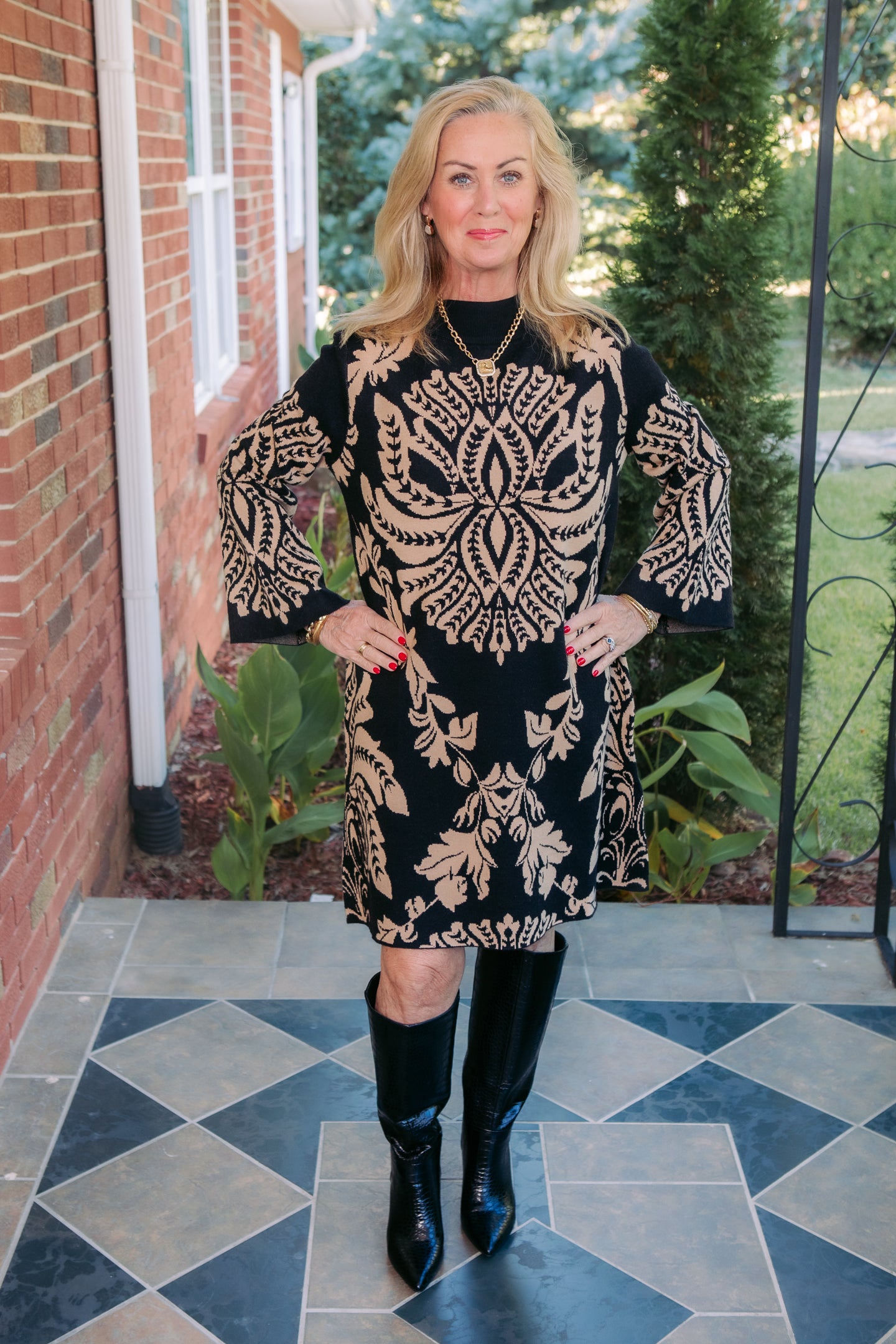 The Audrey Sweater Dress