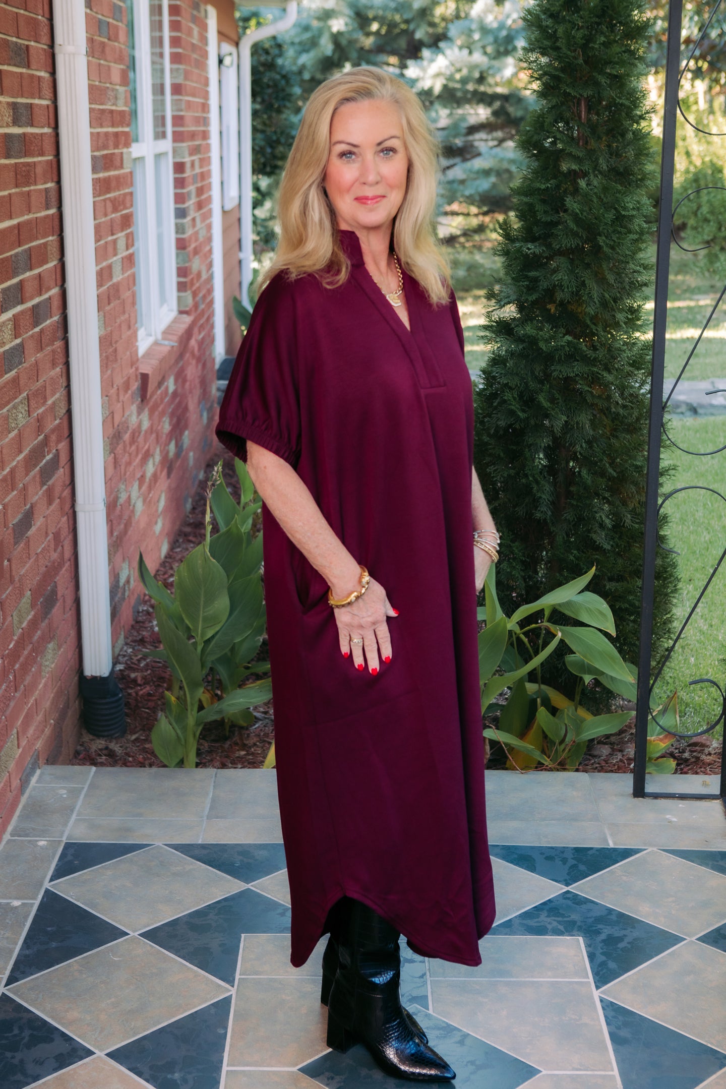 Effortless Charm Midi Dress