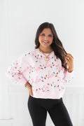 Mary Square | Millie Fa La La Lights Sweatshirt