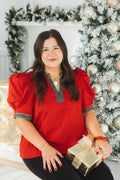 The Holiday Blouse