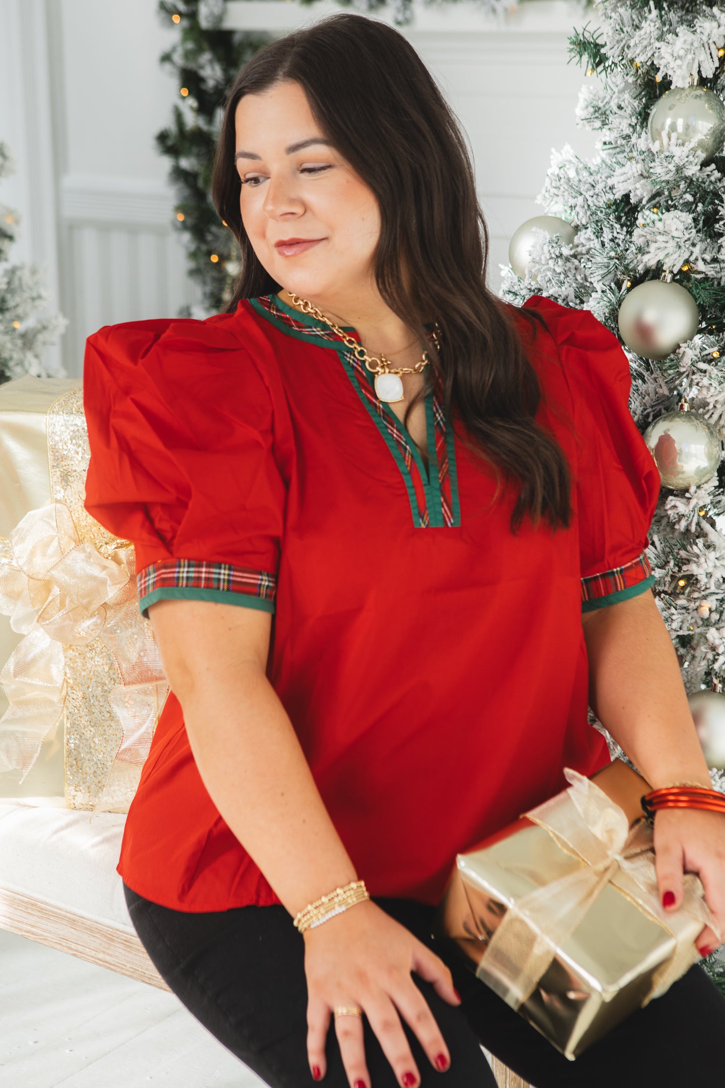 The Holiday Blouse