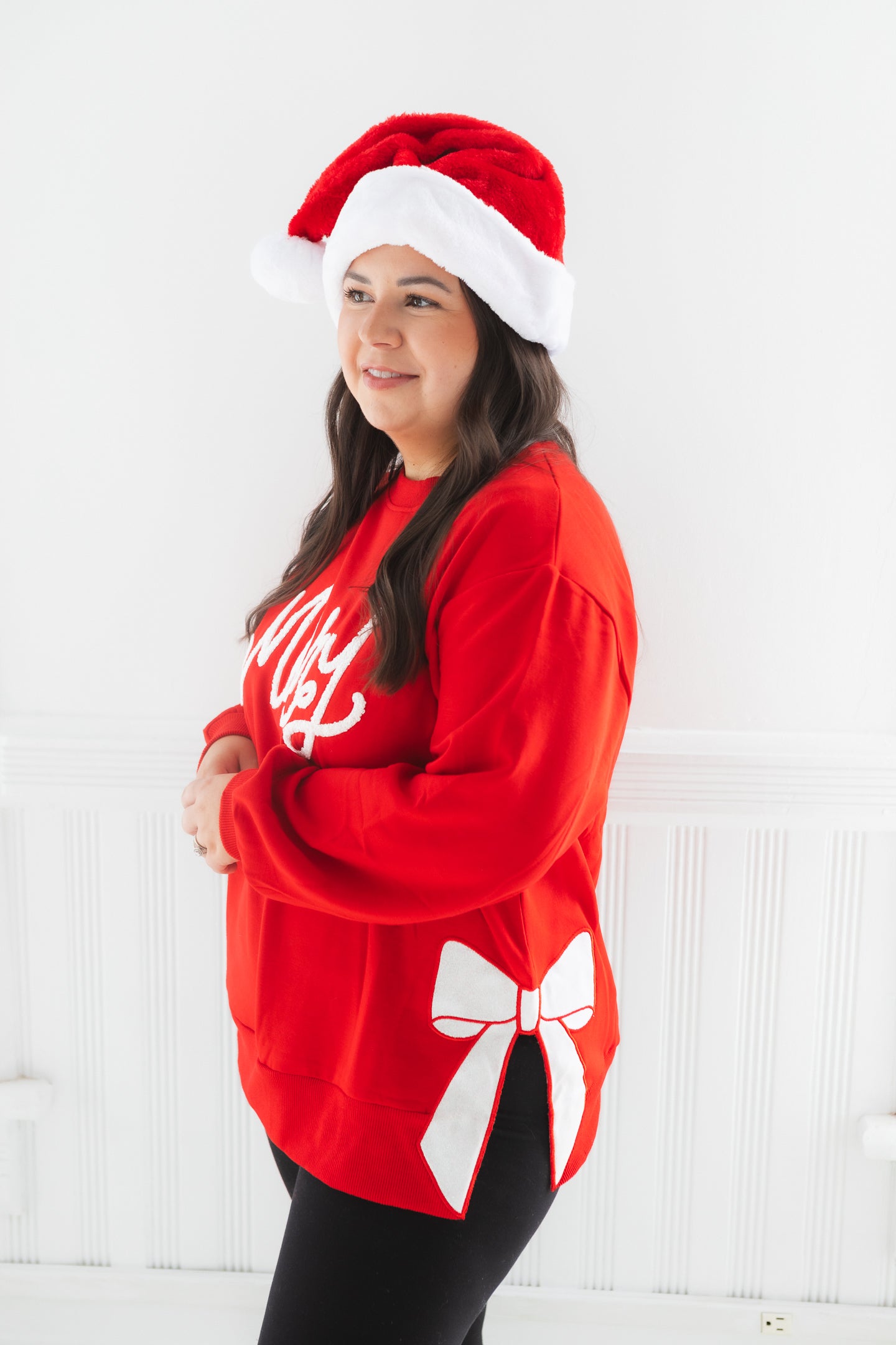 Mary Square | Lakelyn Merry Bow Sweatshirt