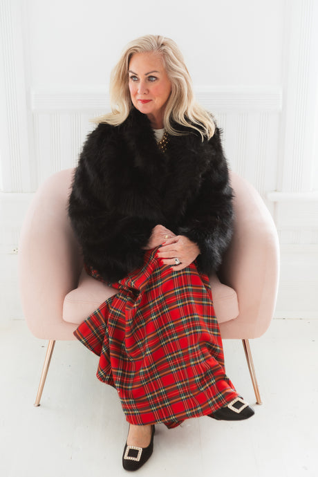 Chic & Cozy Faux Fur Coat