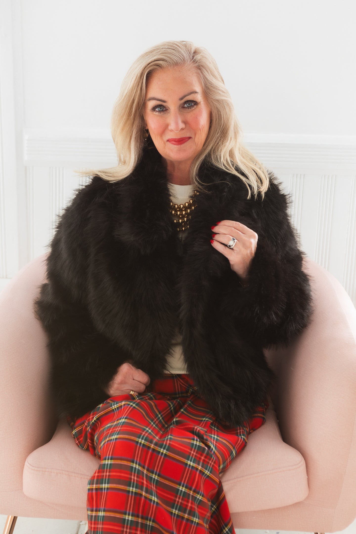 Chic & Cozy Faux Fur Coat