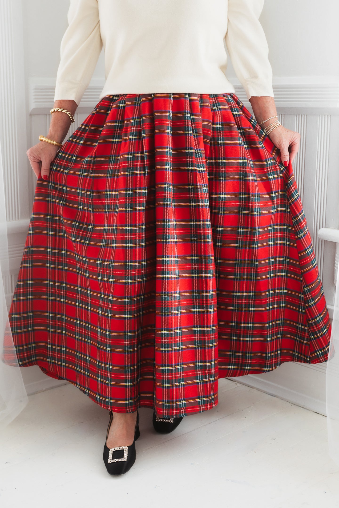 The Plaid and Ivy Skirt