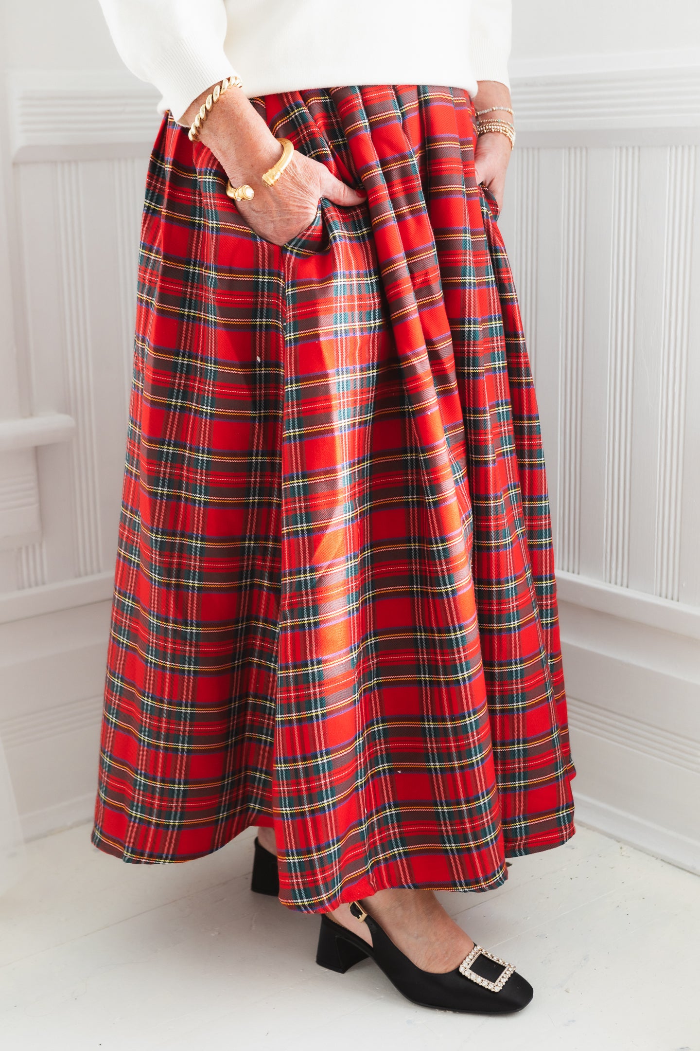 The Plaid and Ivy Skirt