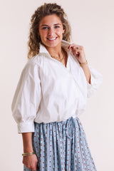 The Georgia Bubble Sleeve Blouse