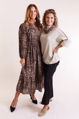 Wildflower Leopard Dress