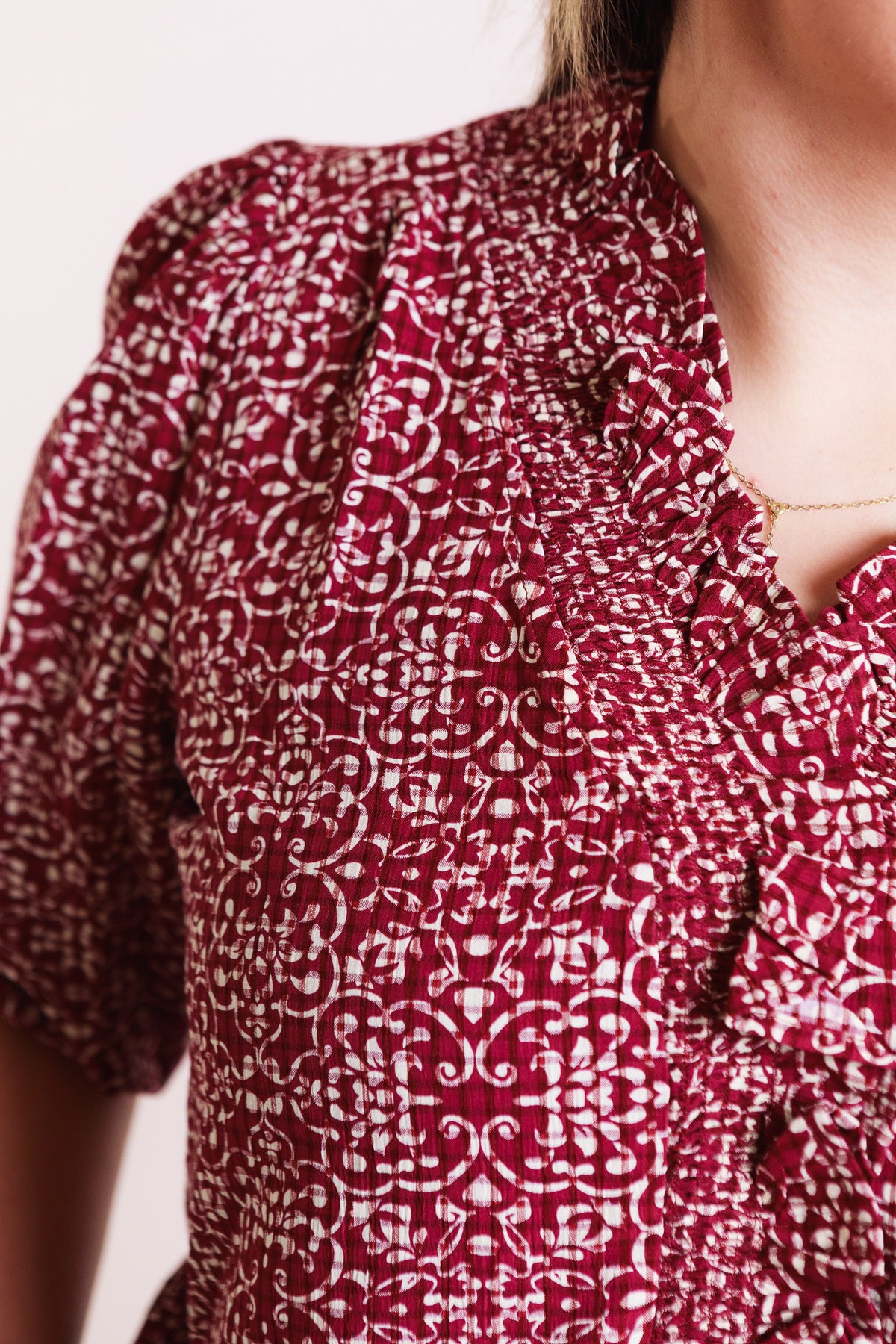 The Bridget Printed Blouse