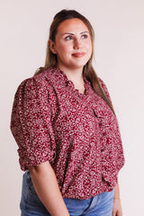The Bridget Printed Blouse