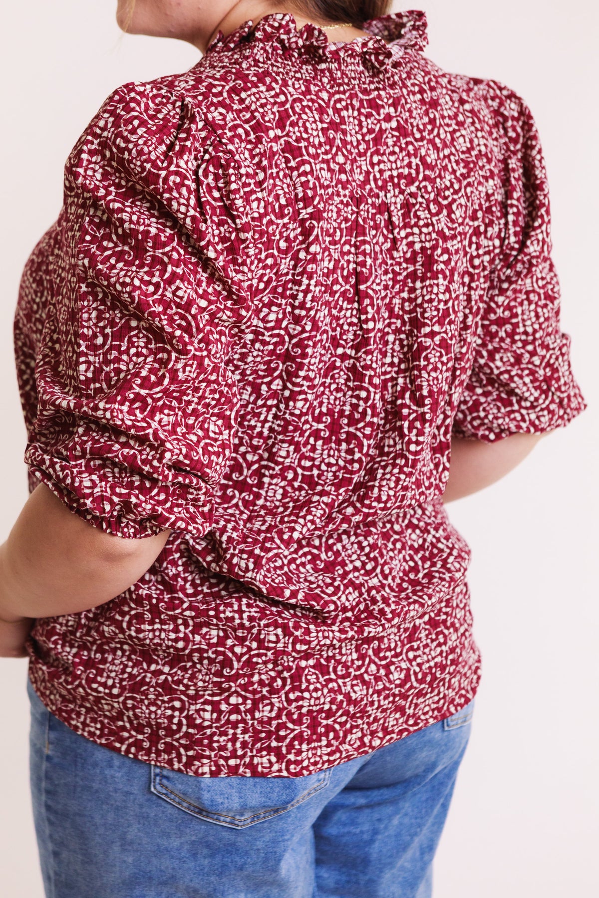 The Bridget Printed Blouse