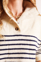 The Annie Collared Pullover