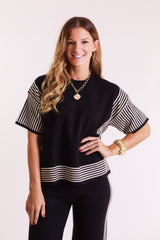 The Merryn Striped Knit Set