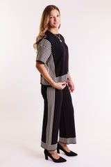 The Merryn Striped Knit Set
