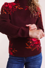The Amara Floral Knit