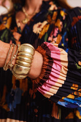 The Delaney Pleated Top