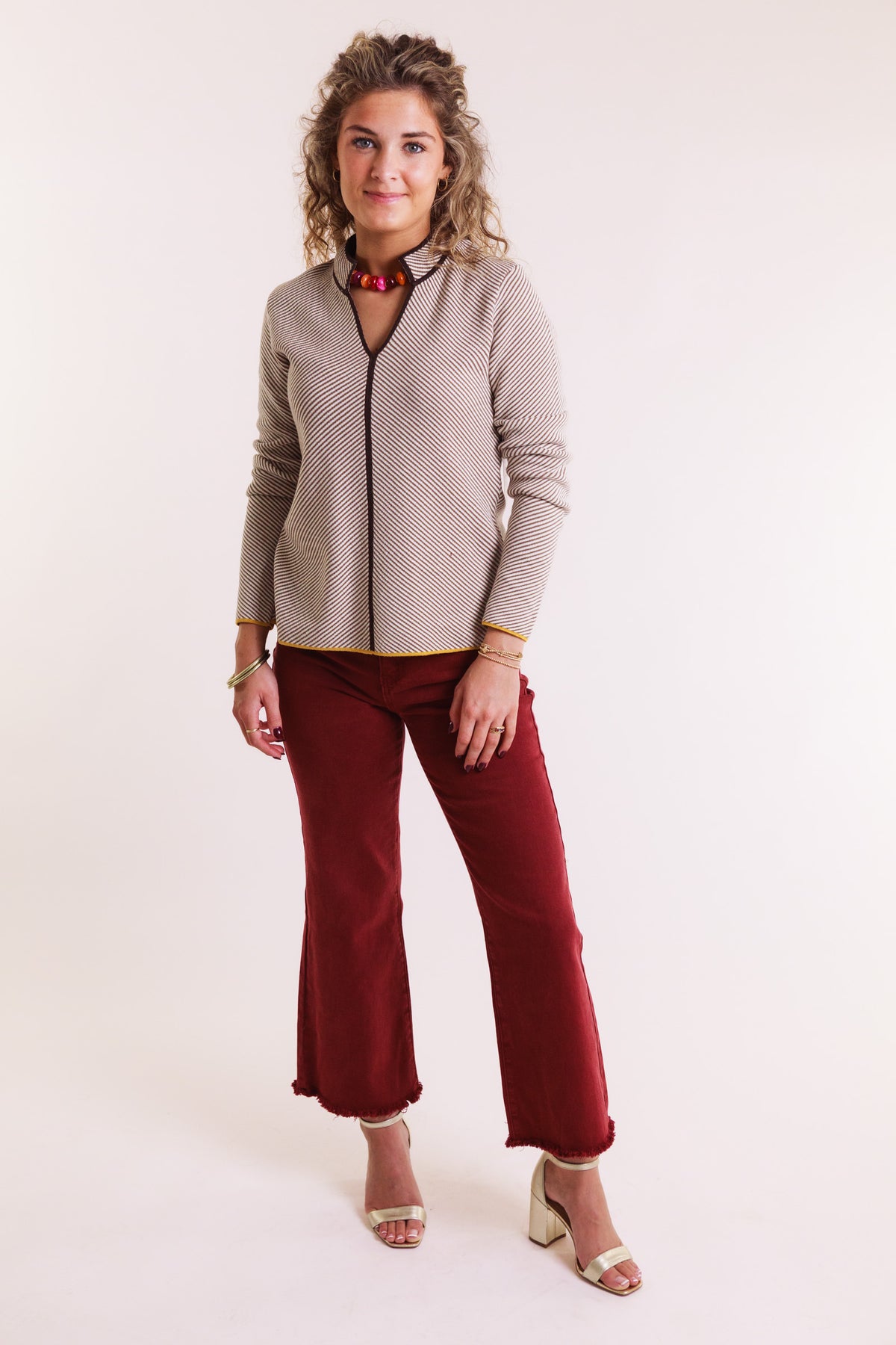 The Nina Stripe Sweater