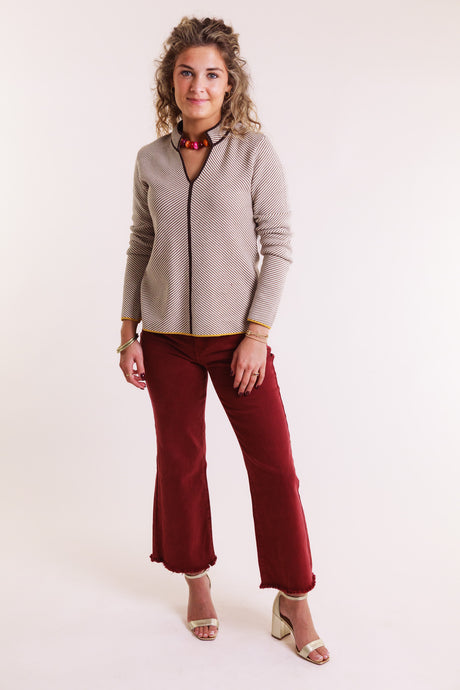 The Nina Stripe Sweater