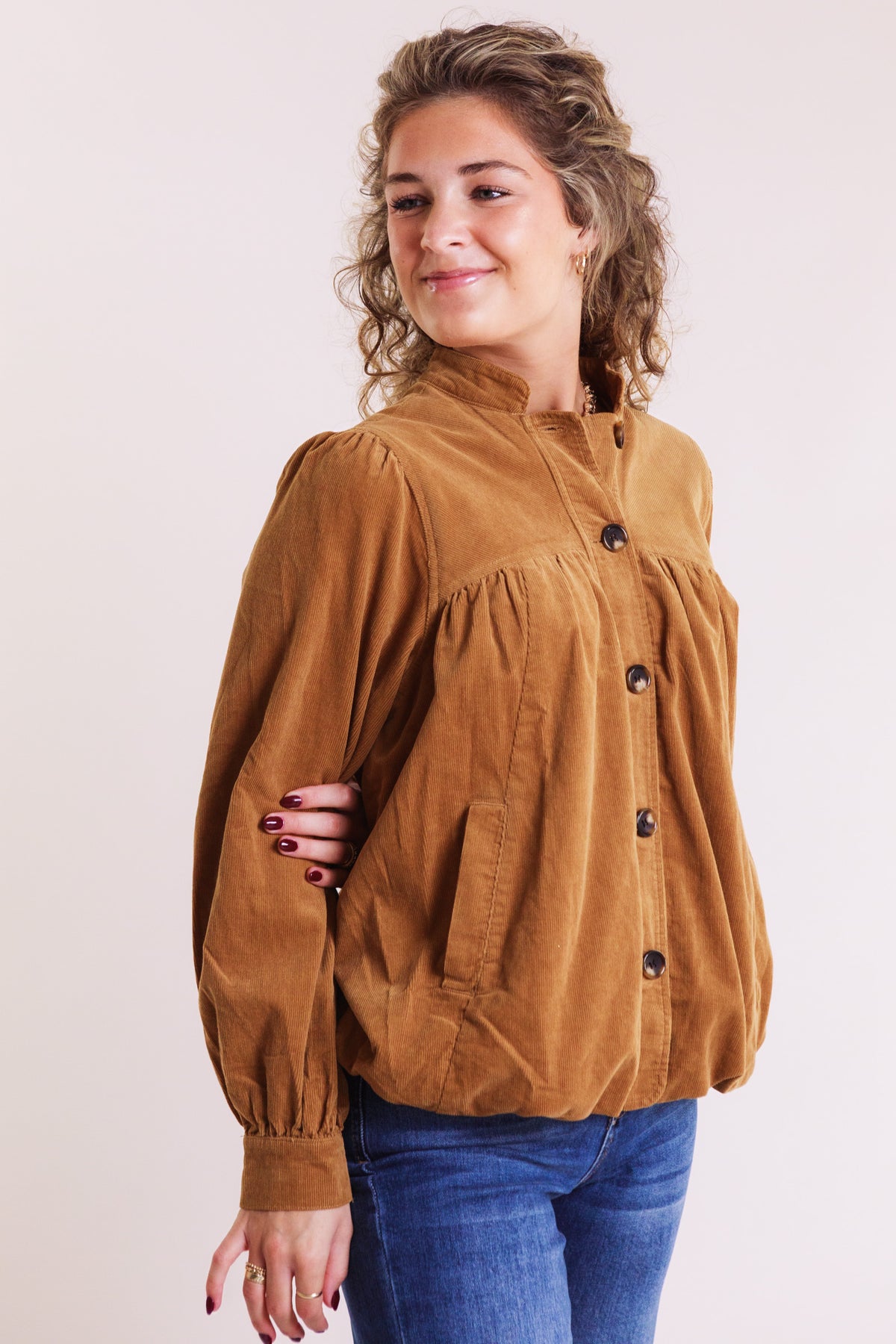 The Renée Button Down Blouse