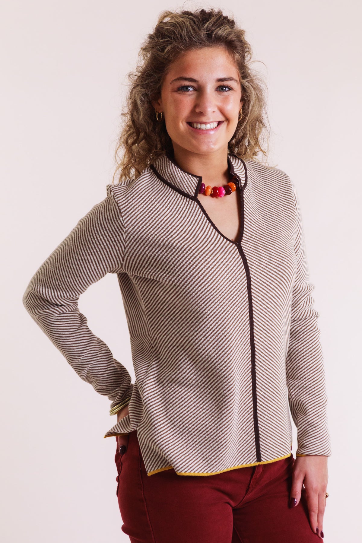 The Nina Stripe Sweater