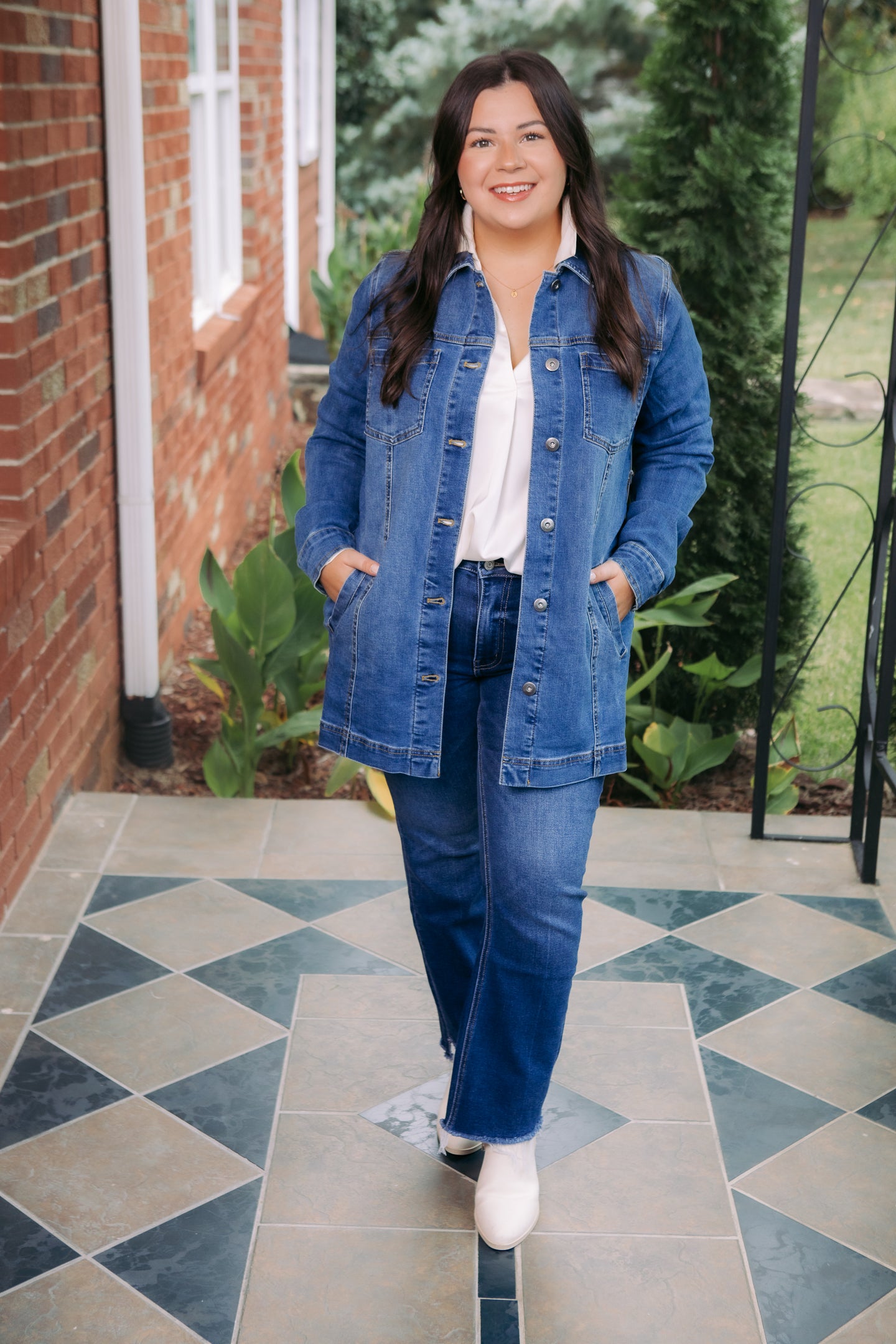 Habitat | Stretch Denim Boyfriend Jacket